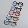 Kell Retro Polygon Acetate Glasses Frame