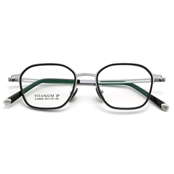 James Retro Titanium Ultra-Light Glasses Frame