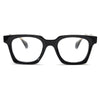 98369 European and American personalized thick frame literary and retro concave section myopia glasses frame trendy men's and women's flat mirror holder
