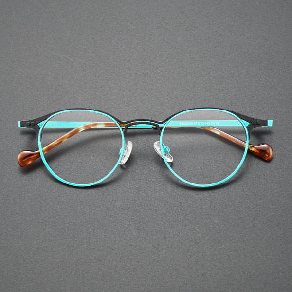 Marty Titanium Retro Hand Made Glasses Frame