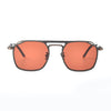 Rana Square Titanium Glasses Frame With Magnetic Sunglasses Clips