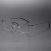 Orth Titanium Vintage Round Eyeglasses Frame