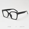72389 new European and American large frame TR90 myopia glasses frame men's and women's literary and retro flat mirror holder can be matched with degrees