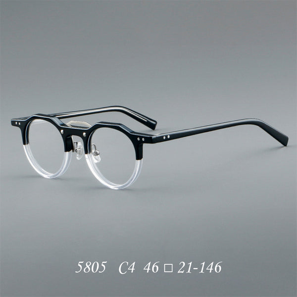Cross-border new plate glasses, retro frames, Japanese glasses 5805 flat glasses, spot wholesale, can be matched with myopia