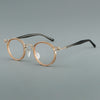 Tadeo Titanium Vintage Round Eyeglasses Frames