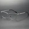 Ellyn Business Rectangle Titanium Glasses Frame