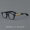 Rossi Retro Round Acetate Glasses Frame