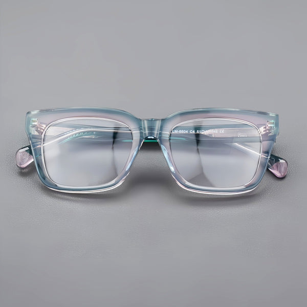Venne Retro Rectangle Acetate Glasses Frame