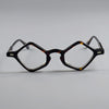 Cross-border new rhombus plate glasses frame for men and women can be matched with myopia niche personalized fashion plate frame 2396
