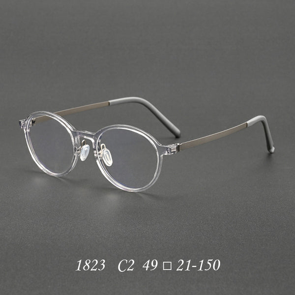 Noor Round Vintage TR90 Eyeglasses Frame