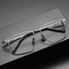 Ellyn Business Rectangle Titanium Glasses Frame