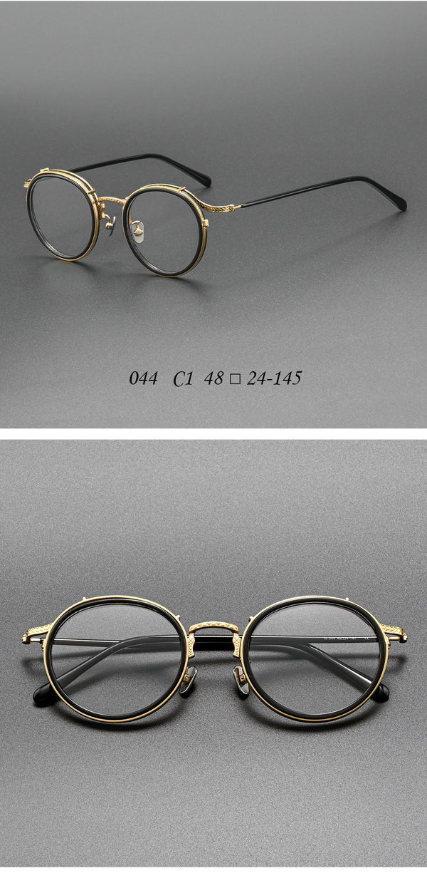 Plate glasses retro frame N044 metal cross-border European and American glasses frame plate frame fashion trend Danyang spot