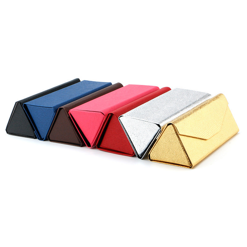 Handmade sheep bar pattern literary and retro glasses case