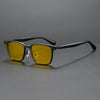 3-in-1 Alloy Glasses Frame With Magnetic Sunglasses Clips