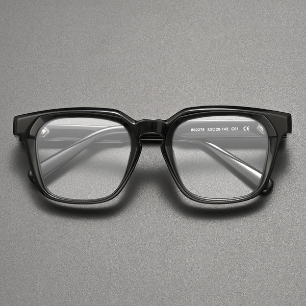 Foreign trade thick plate glasses, retro frames 882278 European and American Danyang wholesale can be equipped with myopia mirror large frame