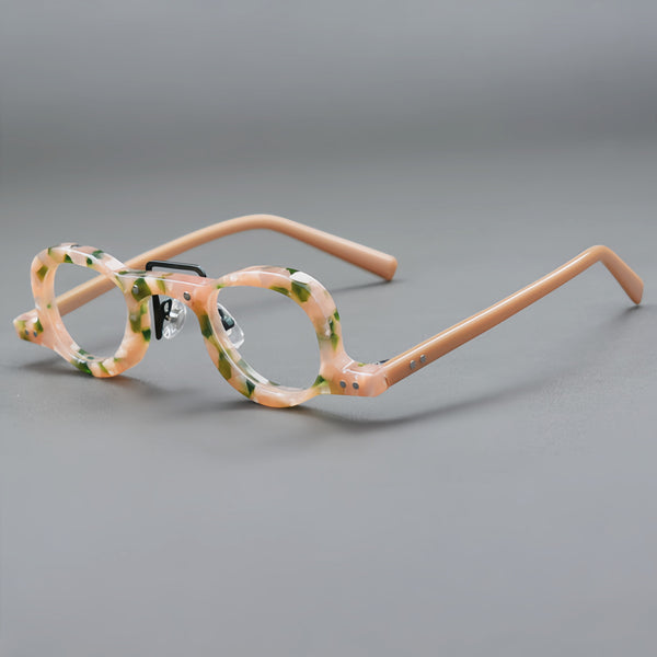 Lennon Personality Funny Small Acetate Glasses Frame