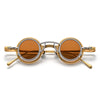 High-end niche magnetic glasses 5976 retro fashion old small round frame glasses frame Danyang spot wholesale can be matched