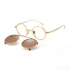 Monroe Titanium Round Glasses Frame