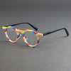 Ron Retro Round Acetate Glasses Frame