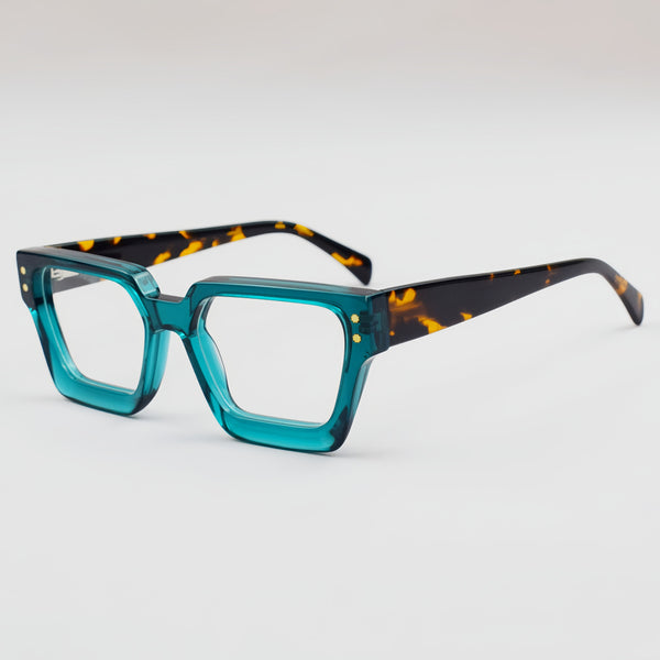 Harwell Vintage Square Acetate Glasses Frame