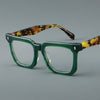 Cyro Retro Rectangle Acetate Glasses Frame