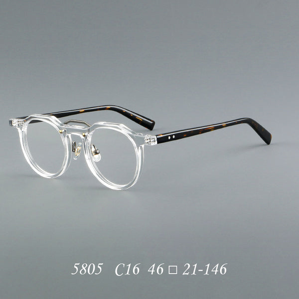 Cross-border new plate glasses, retro frames, Japanese glasses 5805 flat glasses, spot wholesale, can be matched with myopia