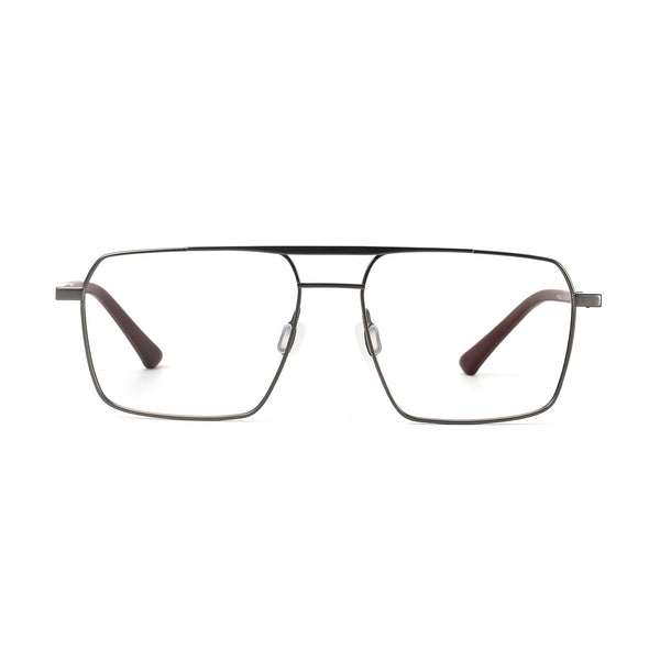 Odell Double-bridge Aviator Titanium Eyeglasses Frame