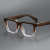 Karl Retro Rectangle Acetate Glasses Frame