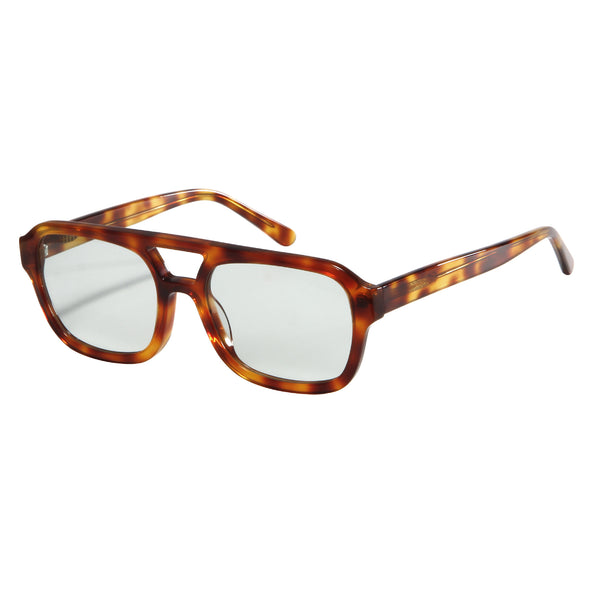 Huff Premium Series Double-bridge Retro Acetate Sunglasses