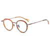 Friley Retro Round Titanium Glasses Frame