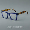 Cyro Retro Rectangle Acetate Glasses Frame