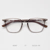 0365 new Japanese and Korean retro square personalized TR90 myopia glasses frame men's and women's literary flat mirror holder can be matched with degrees