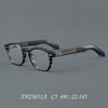 Rossi Retro Round Acetate Glasses Frame