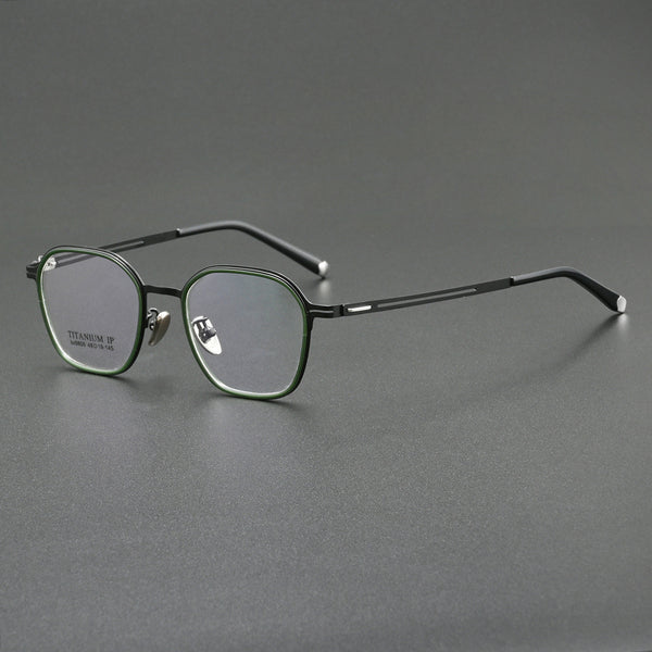 James Retro Titanium Ultra-Light Glasses Frame