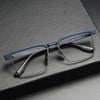 Malin Browline Retro Titanium Ultra-Light Glasses Frame