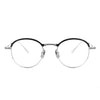 Ngo Vintage Round Titanium Foldable Eyeglasses Frame