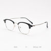5033 Japanese and Korean literary and retro myopia glasses frame, men's and women's gentle flat mirror frame, light personality embossing pattern matching degree
