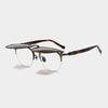 Ekin Fashionable Acetate Glasses Frame With Flip-up Sunglasses Clips