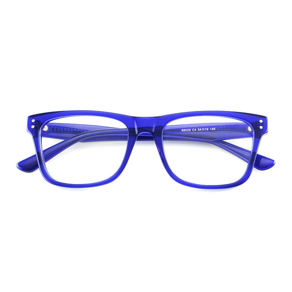 Saul Vintage Square Acetate Glasses Frame