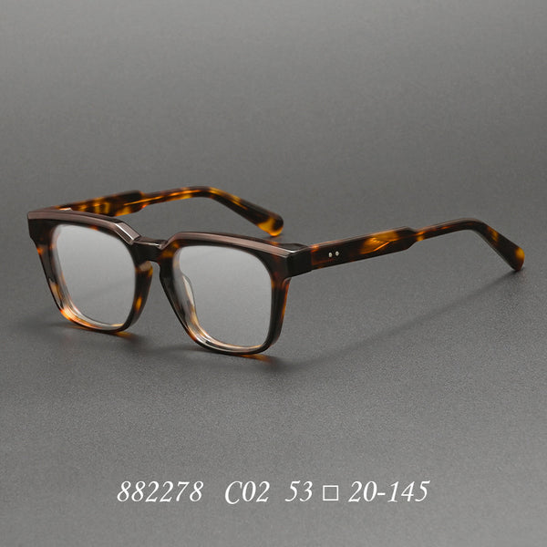 Foreign trade thick plate glasses, retro frames 882278 European and American Danyang wholesale can be equipped with myopia mirror large frame