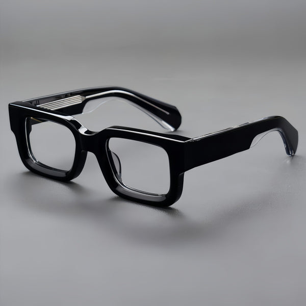 Connell Retro Rectangle Acetate Glasses Frame