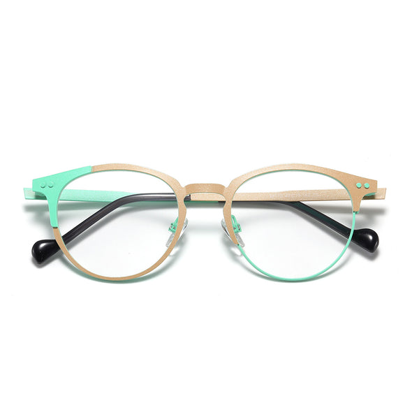 Destry Retro Hand Made Alloy Glasses Frame