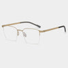 Sevan Half-frame Square Titanium Glasses Frame