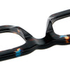 Che Retro Square Acetate Glasses Frame