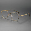 Miller Retro Titanium Square Glasses Frame
