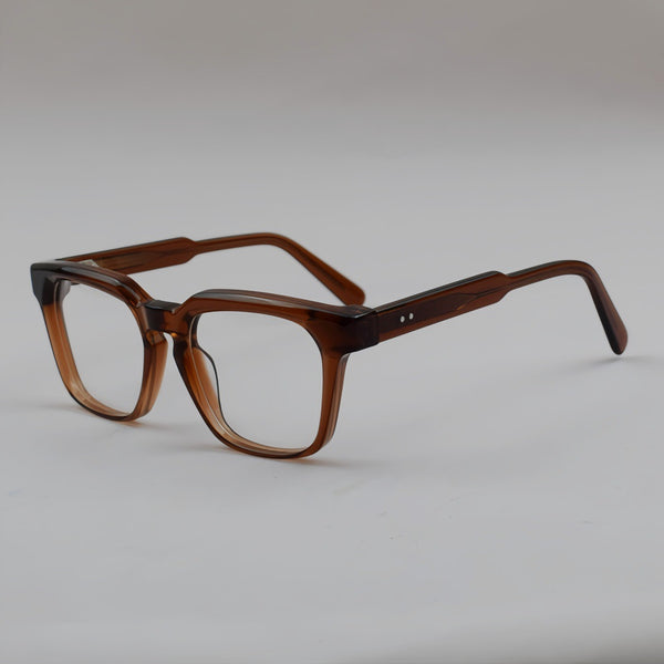 Manley Retro Square Acetate Glasses Frame