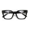 72389 new European and American large frame TR90 myopia glasses frame men's and women's literary and retro flat mirror holder can be matched with degrees