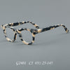 Foxx Retro Cat Eye Acetate Glasses Frame