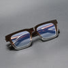 Karl Retro Rectangle Acetate Glasses Frame