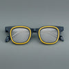 New retro plate glasses 30112 fashion spell material frame Danyang spot wholesale can be matched with myopia presbyopia